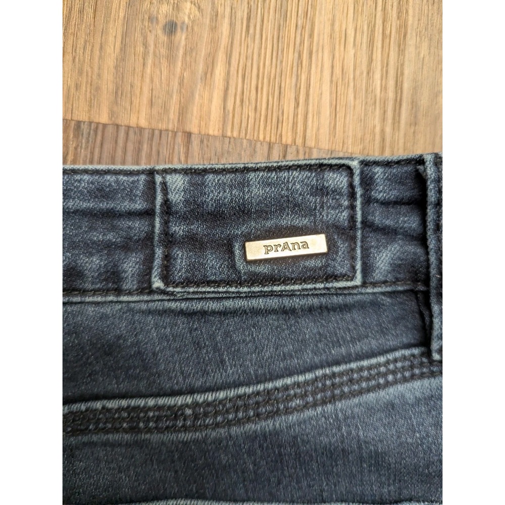 Prana Jeans Womens 6/28 Blue Dark Wash Tukino Outdoor Carpenter Loop Denim - Picture 7 of 13